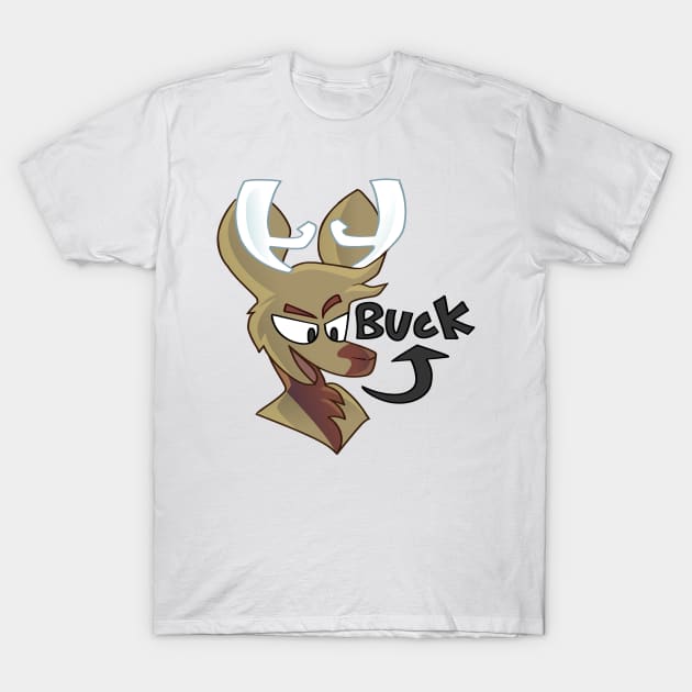 BUCK T-Shirt by giraffeish